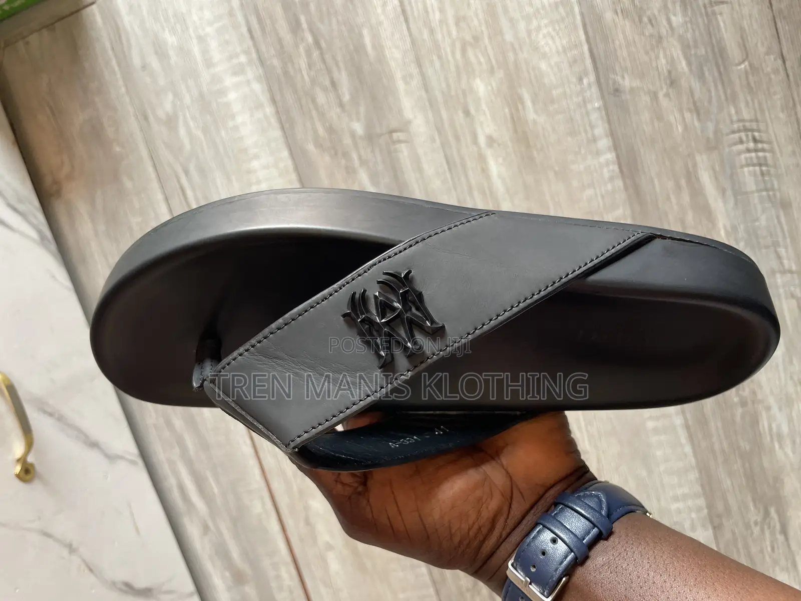 Men Leather Slippers