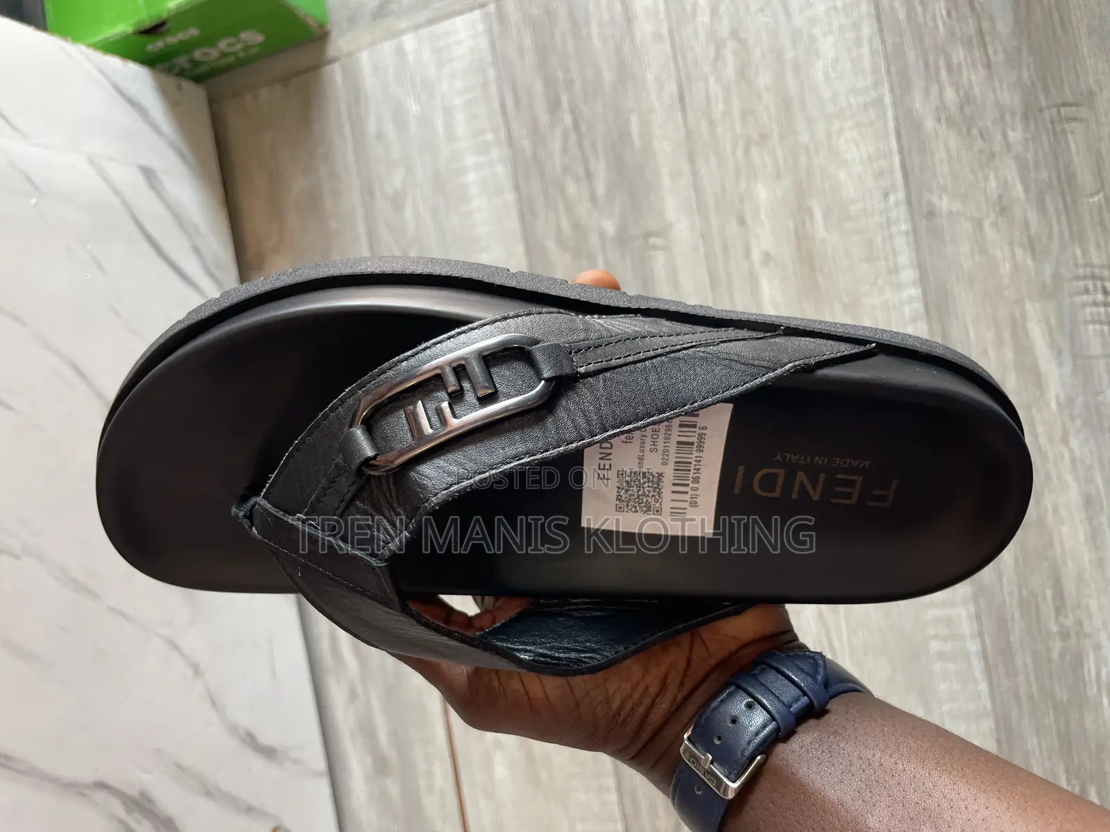 Men Leather Slippers