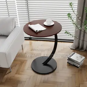 Round Wooden Table/Bedside Table