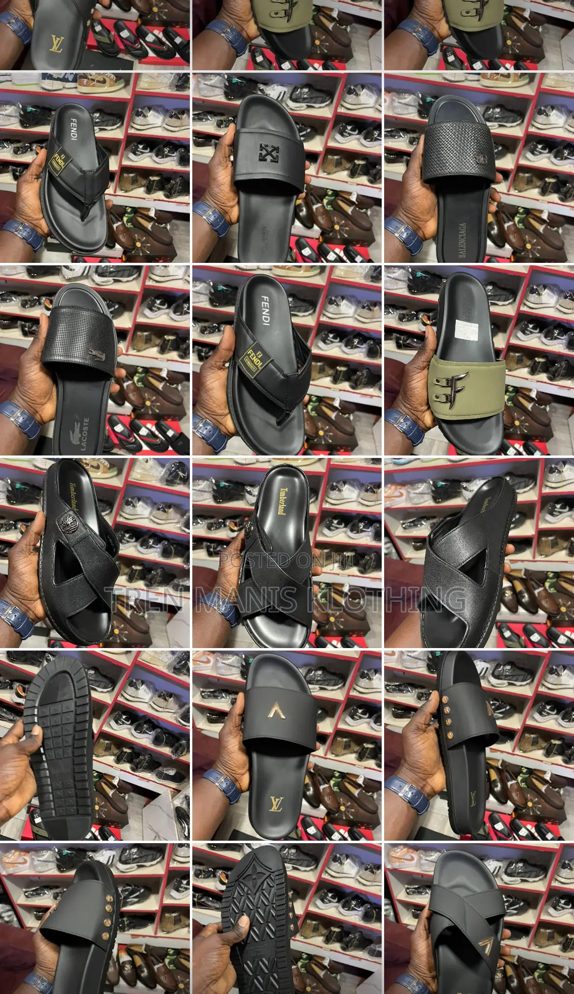 Men Leather Slippers
