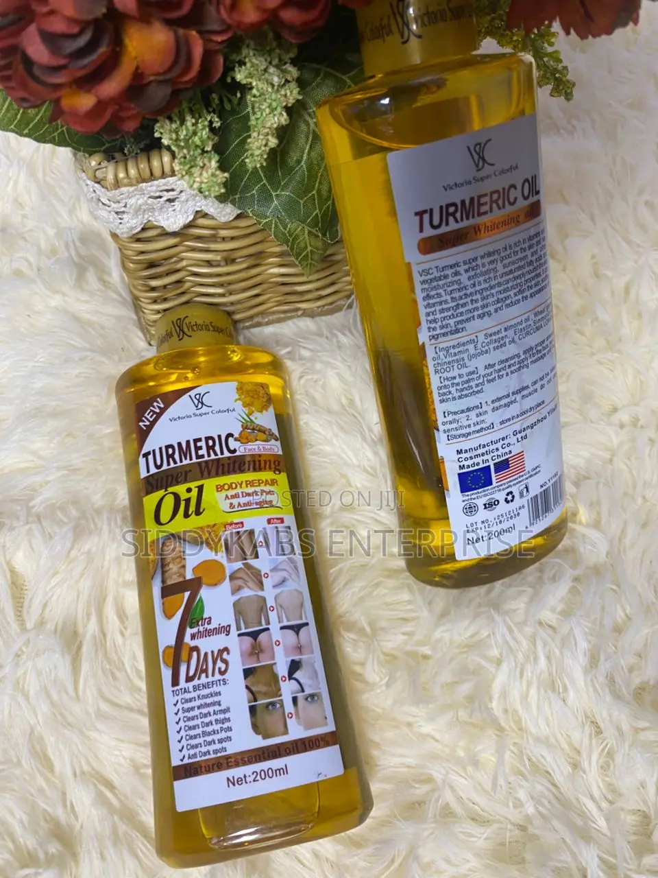 Tumeric Body Repair Oil