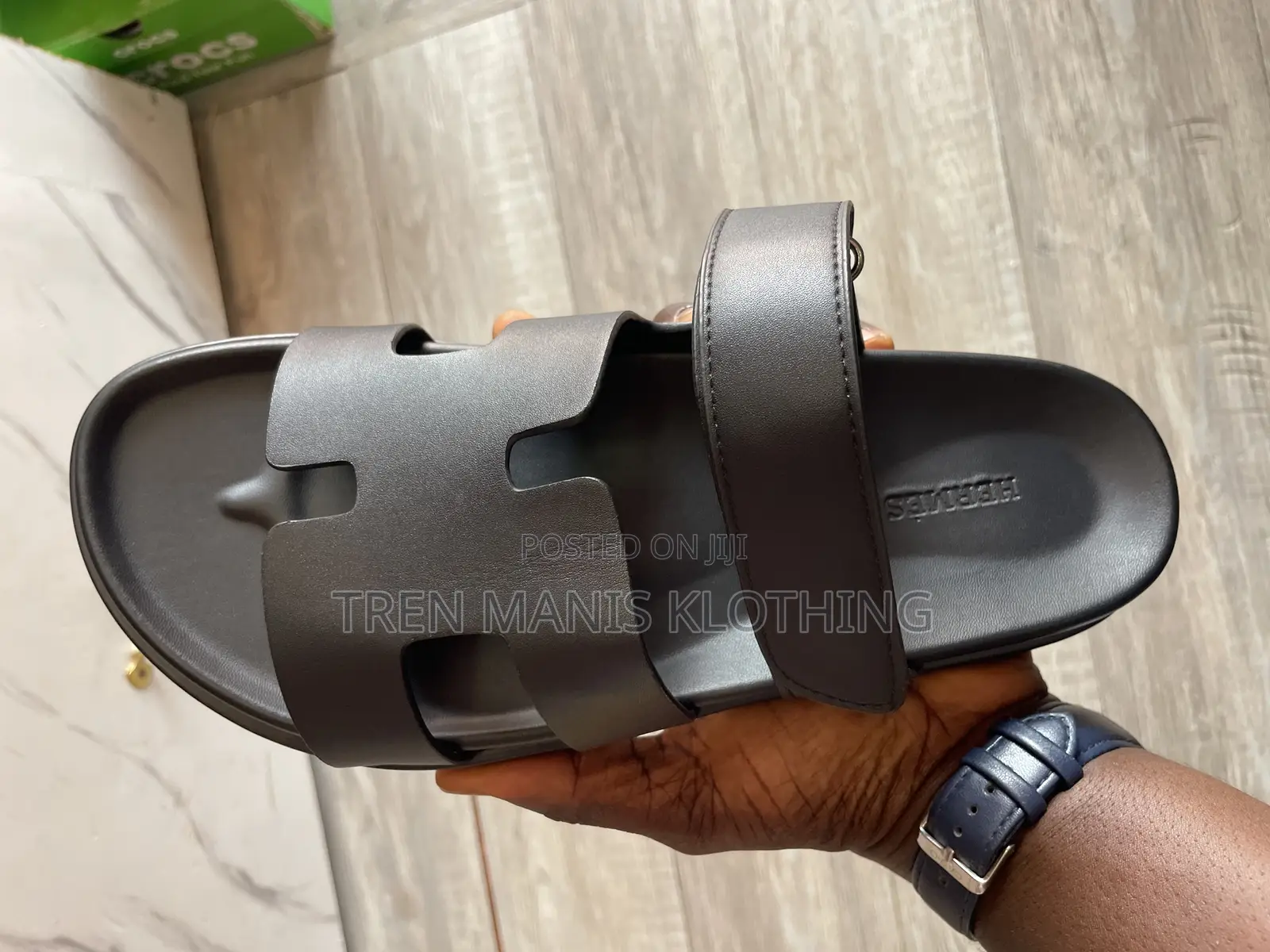 Men Leather Slippers