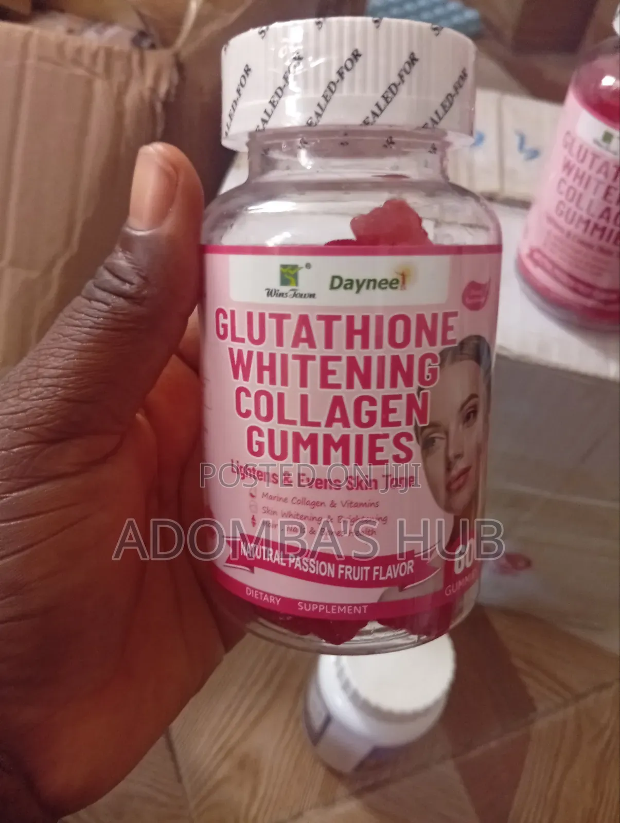 Daynee Glutathione Whitening Collagen Gammies 60pcs by Winstown