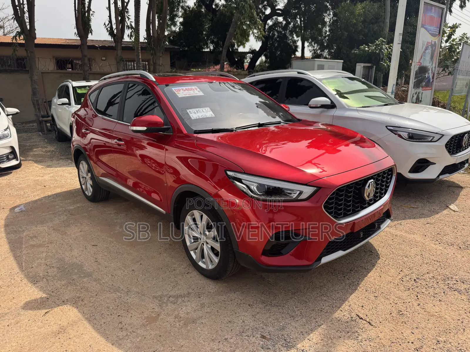 MG ZS 2017 Red