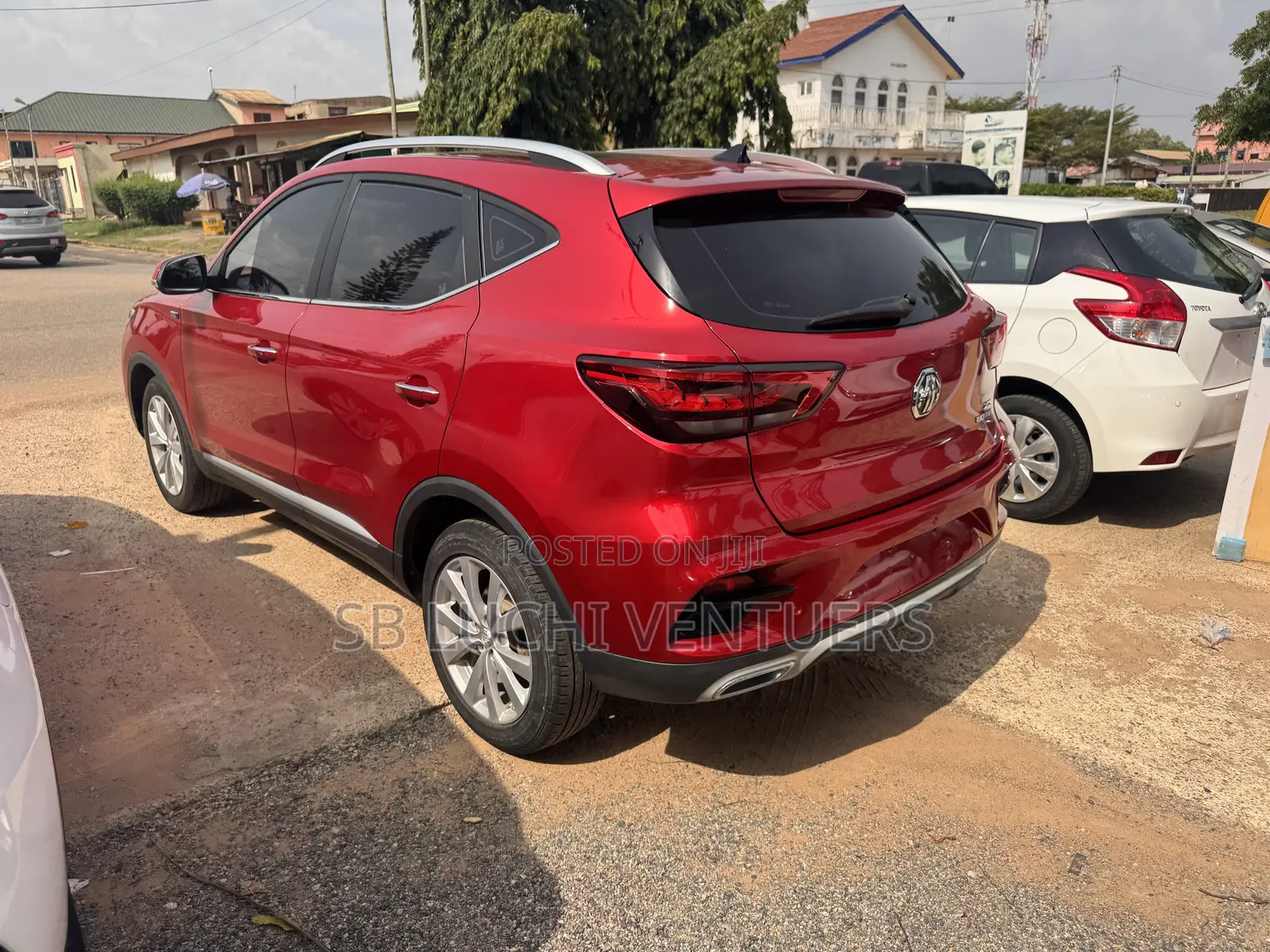 MG ZS 2017 Red