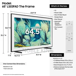 Samsung the Frame Qn65ls03fa 65" HDR Smart Qled Tv