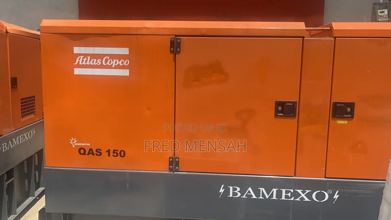 Atlas Copco 150kva Diesel Generator