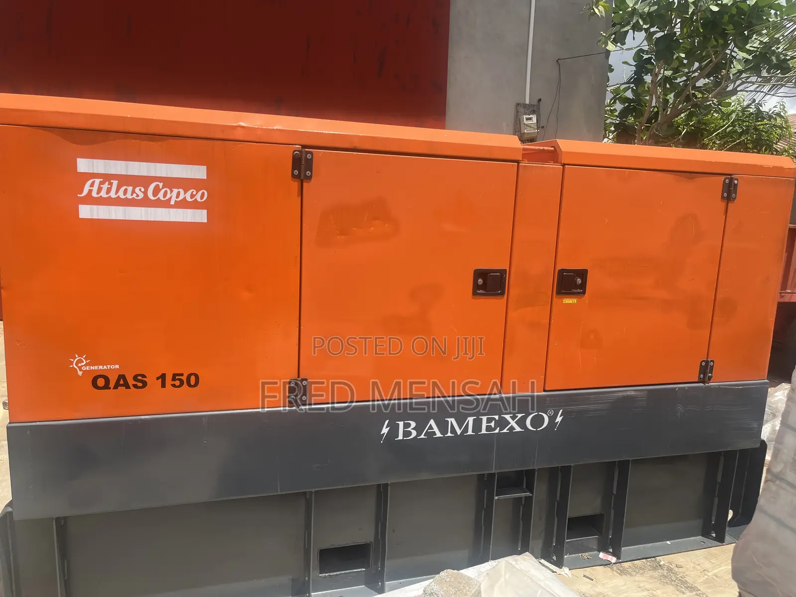 Atlas Copco 150kva Diesel Generator