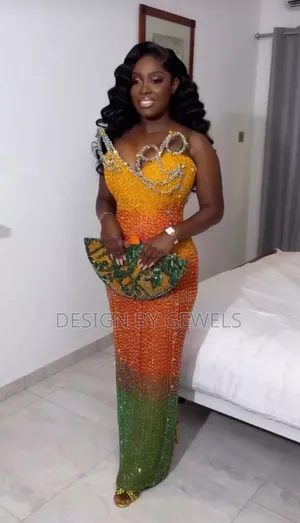 Kente Sewing + Beading for Engagement and Wedding