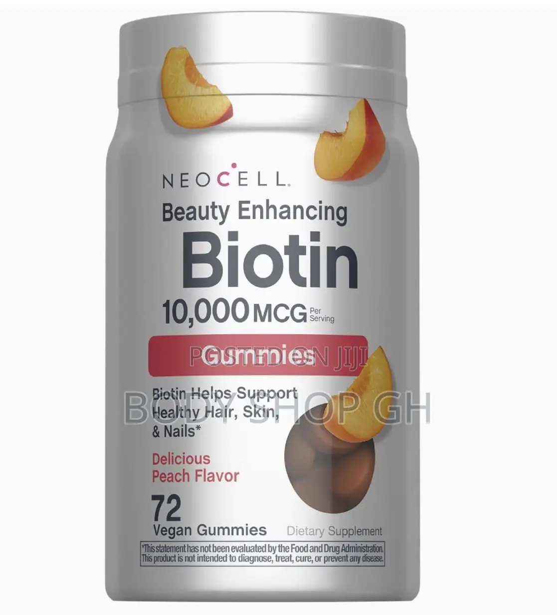 Biotin Gummies | Beauty Enhancing Supplement | Hair, Skin, and Nails