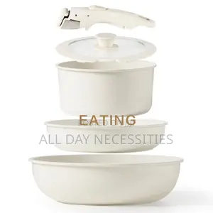 Quality Granite Nonstick With Detachable Handles