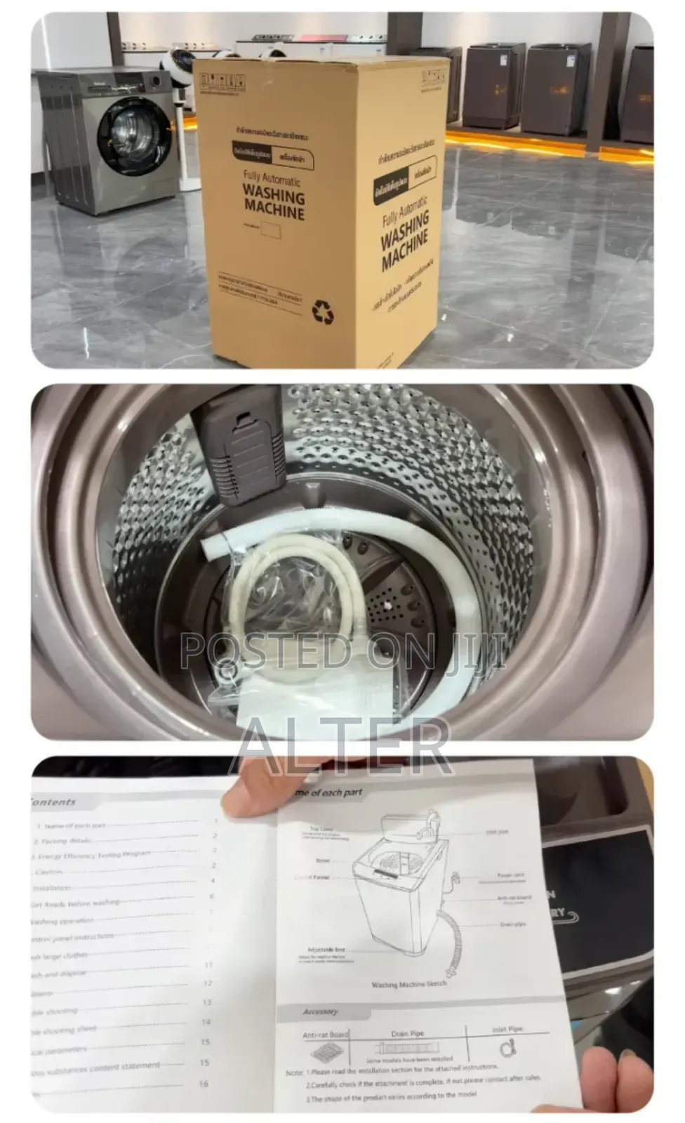 Alter Washing Machine