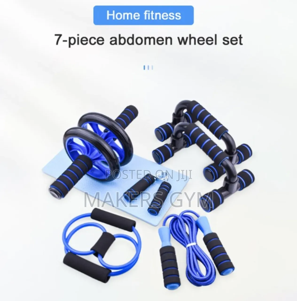 7pcs Push-Up Barbell Set