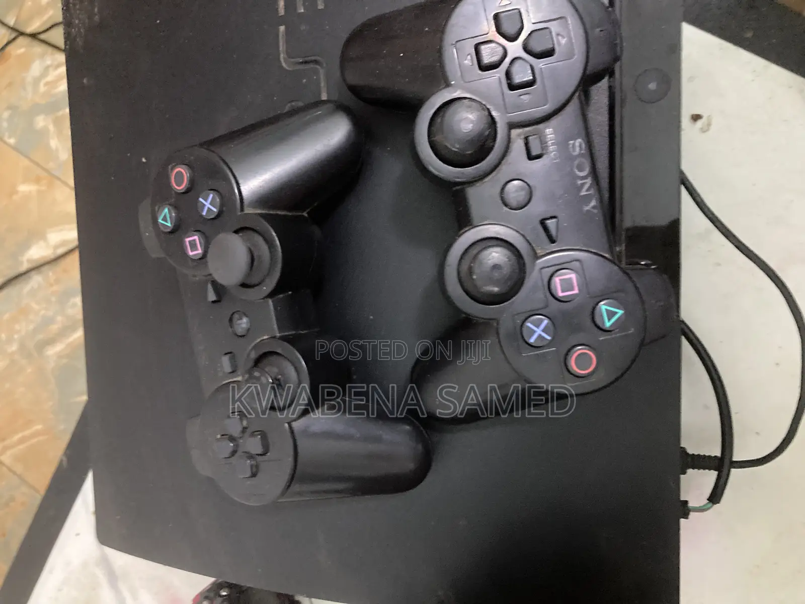 Ps3 Console With 2 Controllers