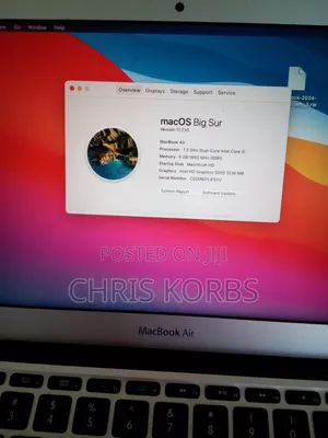 Laptop Apple MacBook Air 2012 8GB Intel Core i5 SSD 128GB
