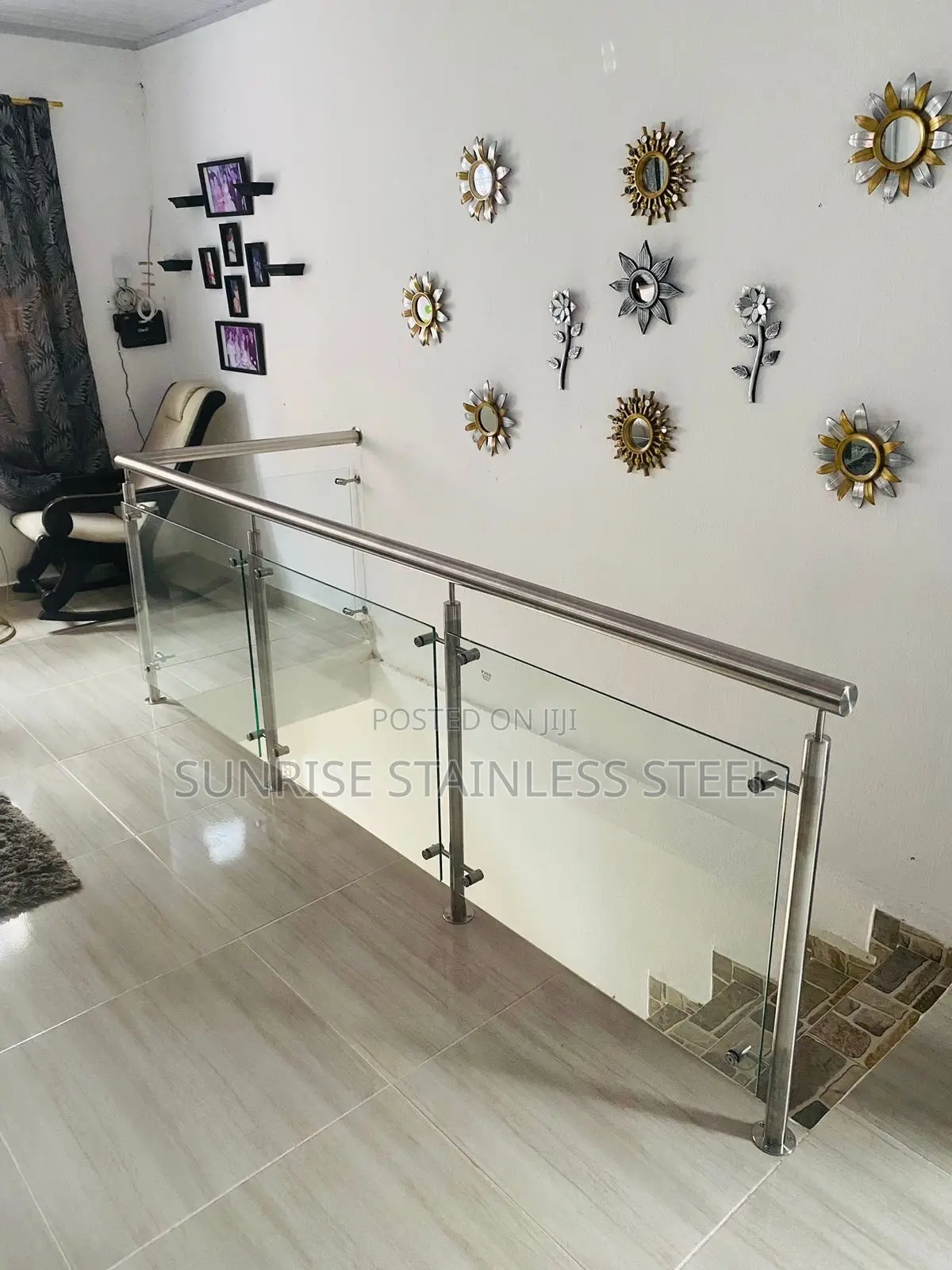 Sunrise Stainless Railing Glass Balustrade