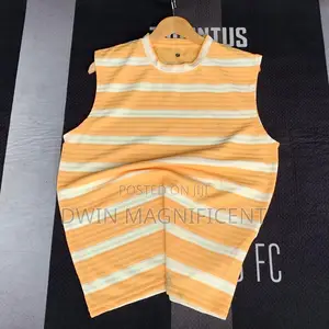 Thailand Ribbed Striped Tank Top