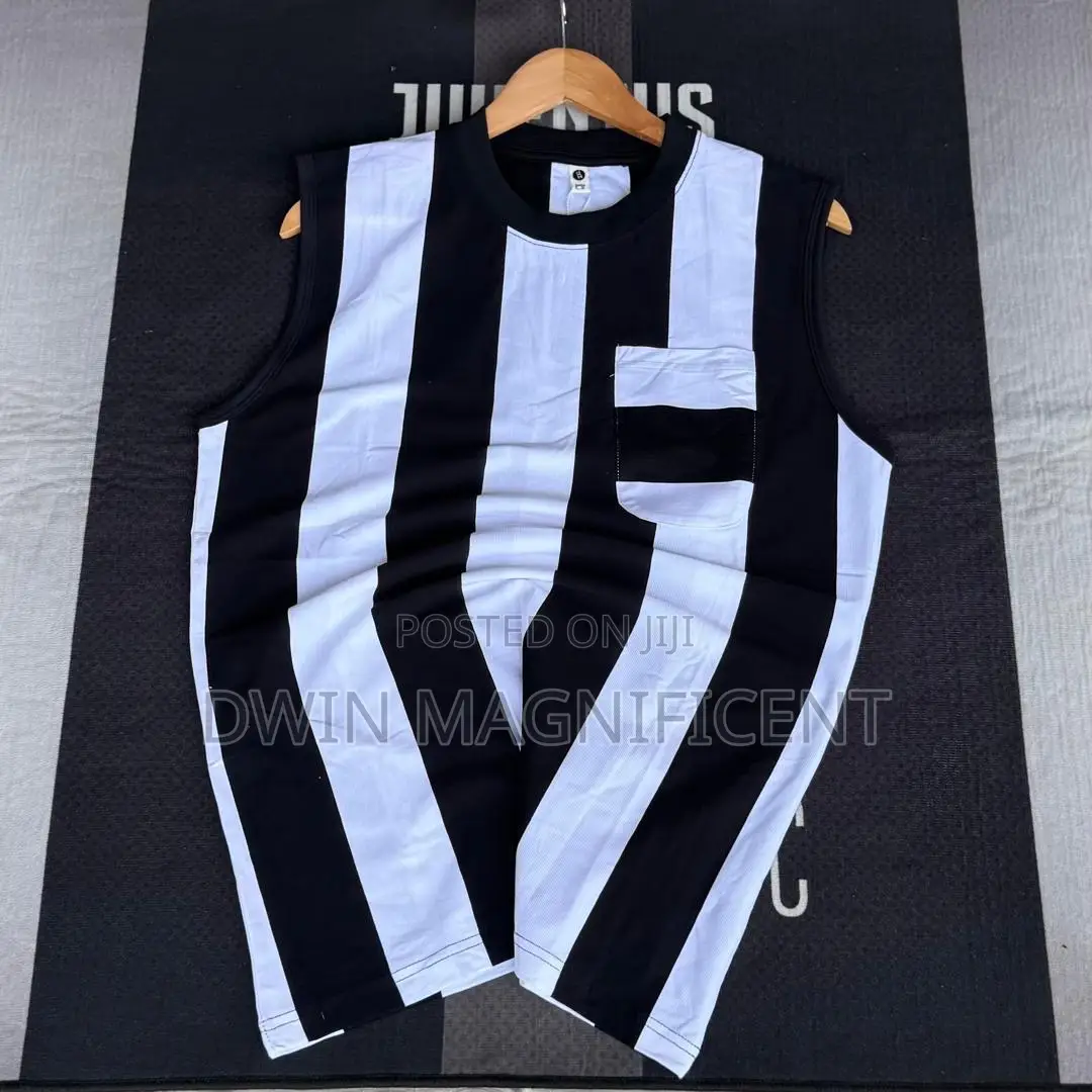 Thailand Ribbed Striped Tank Top