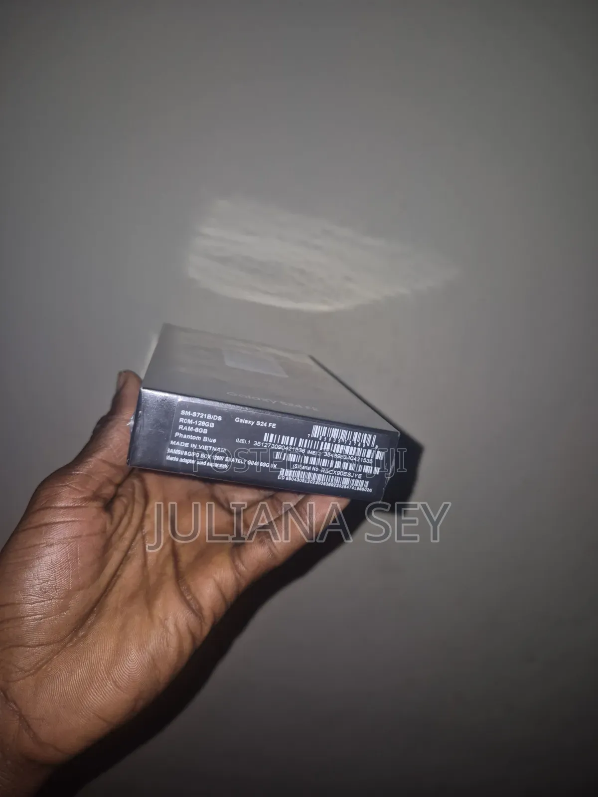 New Samsung Galaxy S24 FE 128 GB Blue