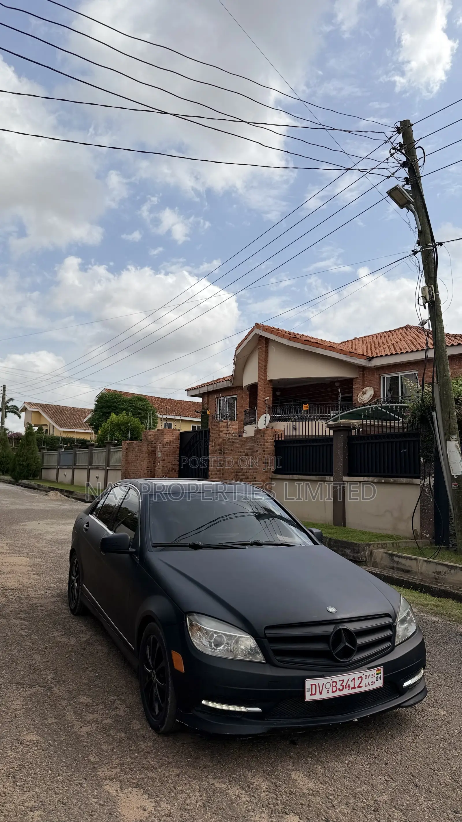 Mercedes-Benz C300 Sport 4Matic Sedan AWD (3.0L 6cyl 7A) 2010 Black