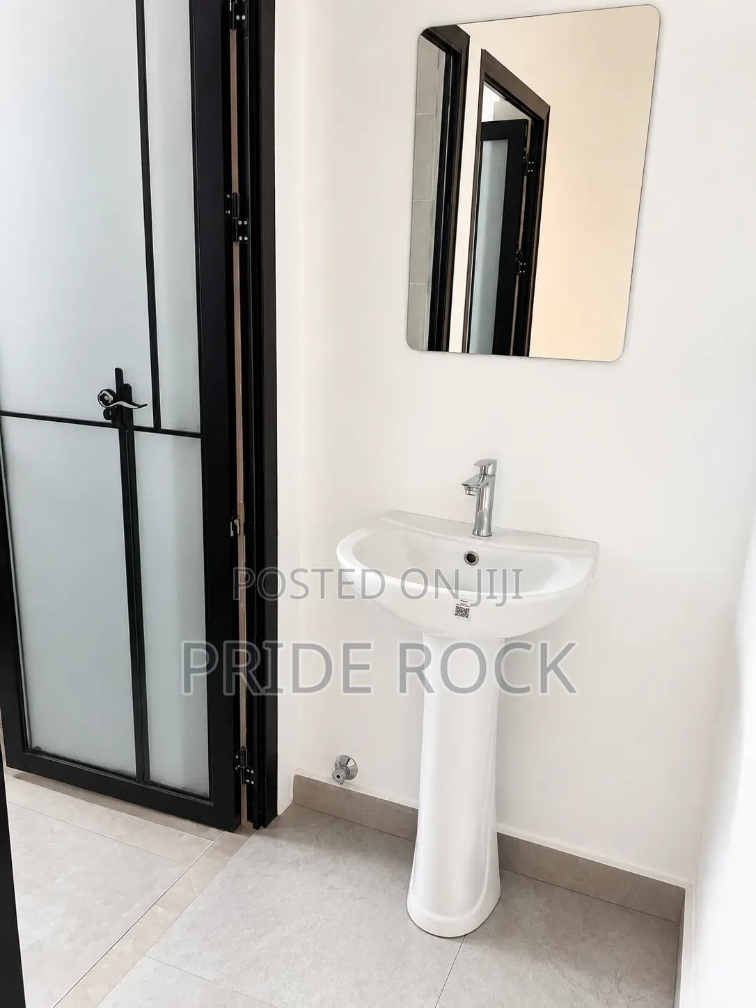 Nice Plain Square Mirror for Bathroom