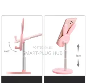 Cute Bunny Adjustable Phone Stand Holder–Desk Mount for iPhone Android