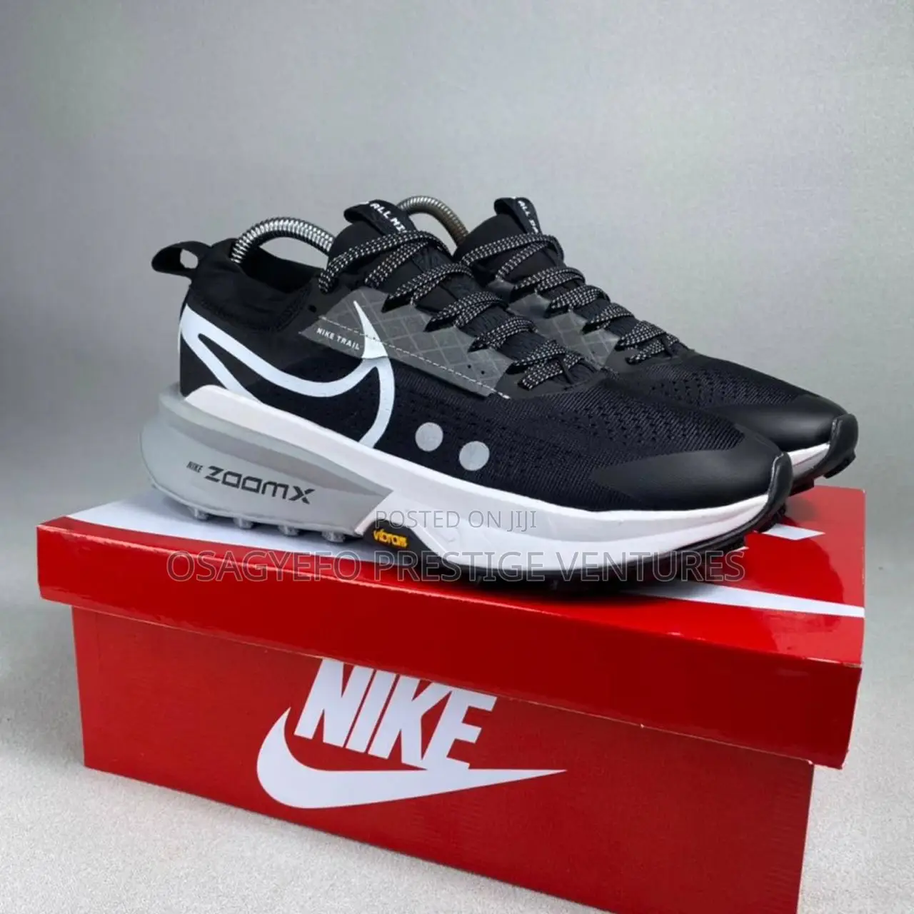 Nike Zoomx Zegama Trail 2 ( Black/White )