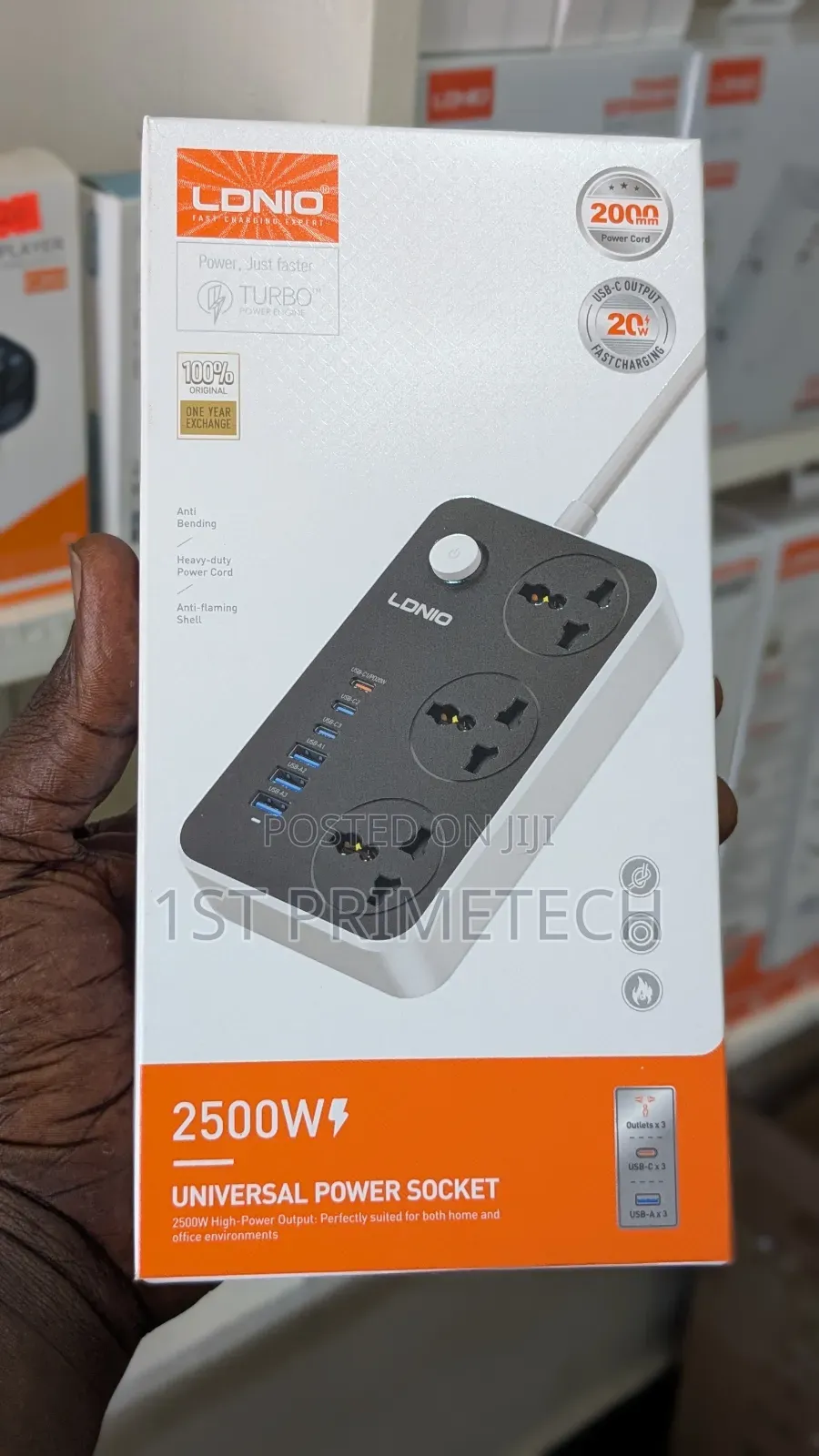 Ldnio Power Strip With Usb-C Ports