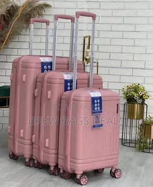 Quality Compass 3set Fiber Anticrack Unbreakable Traveling Bag