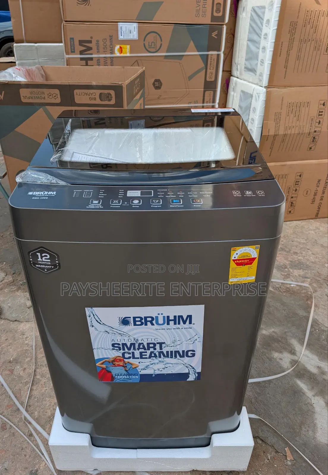 Bruhm 14kg Top Laod Fully Automatic Washing Machin