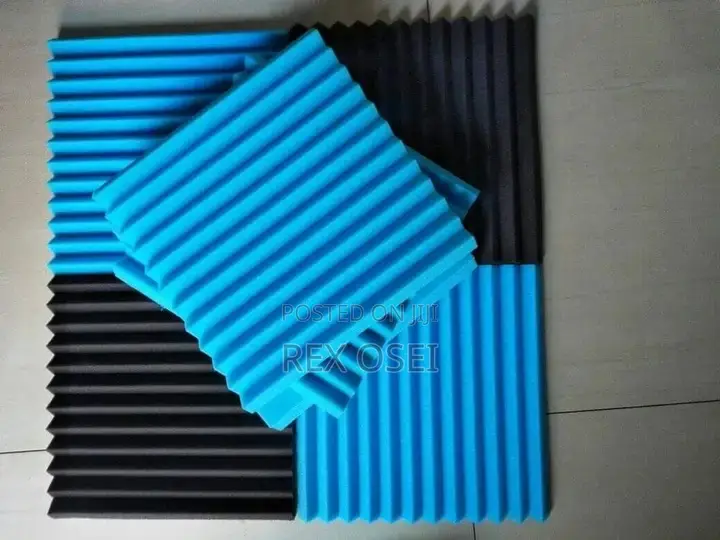 Acoustic Foam Panels Blue