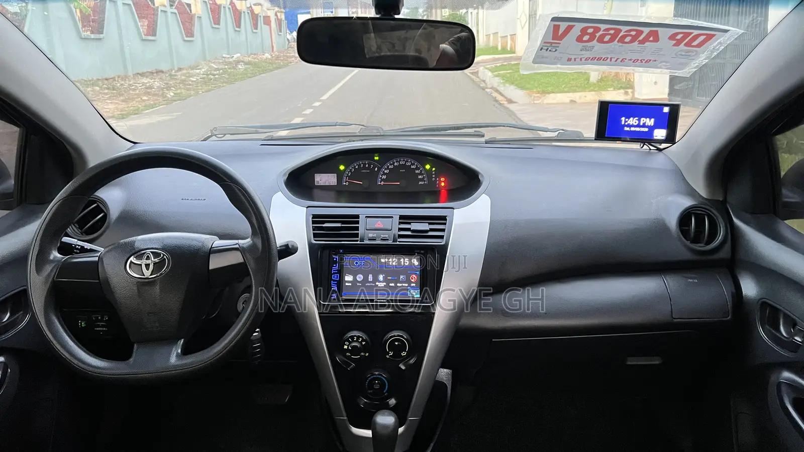 Toyota Yaris 2010 Matt Black