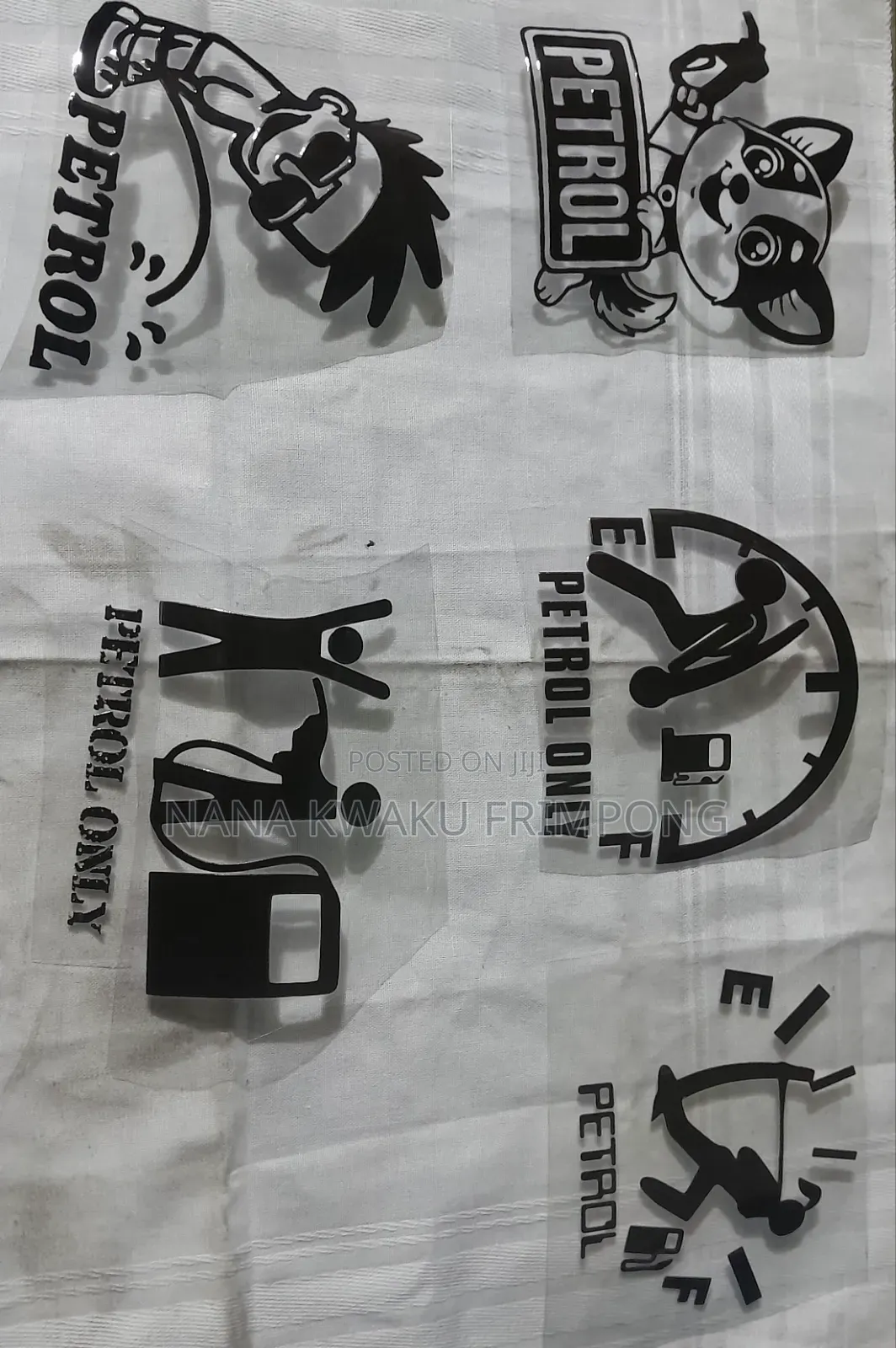 Uv 3d Car Petrol Tank Sticker Available