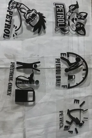Uv 3d Car Petrol Tank Sticker Available