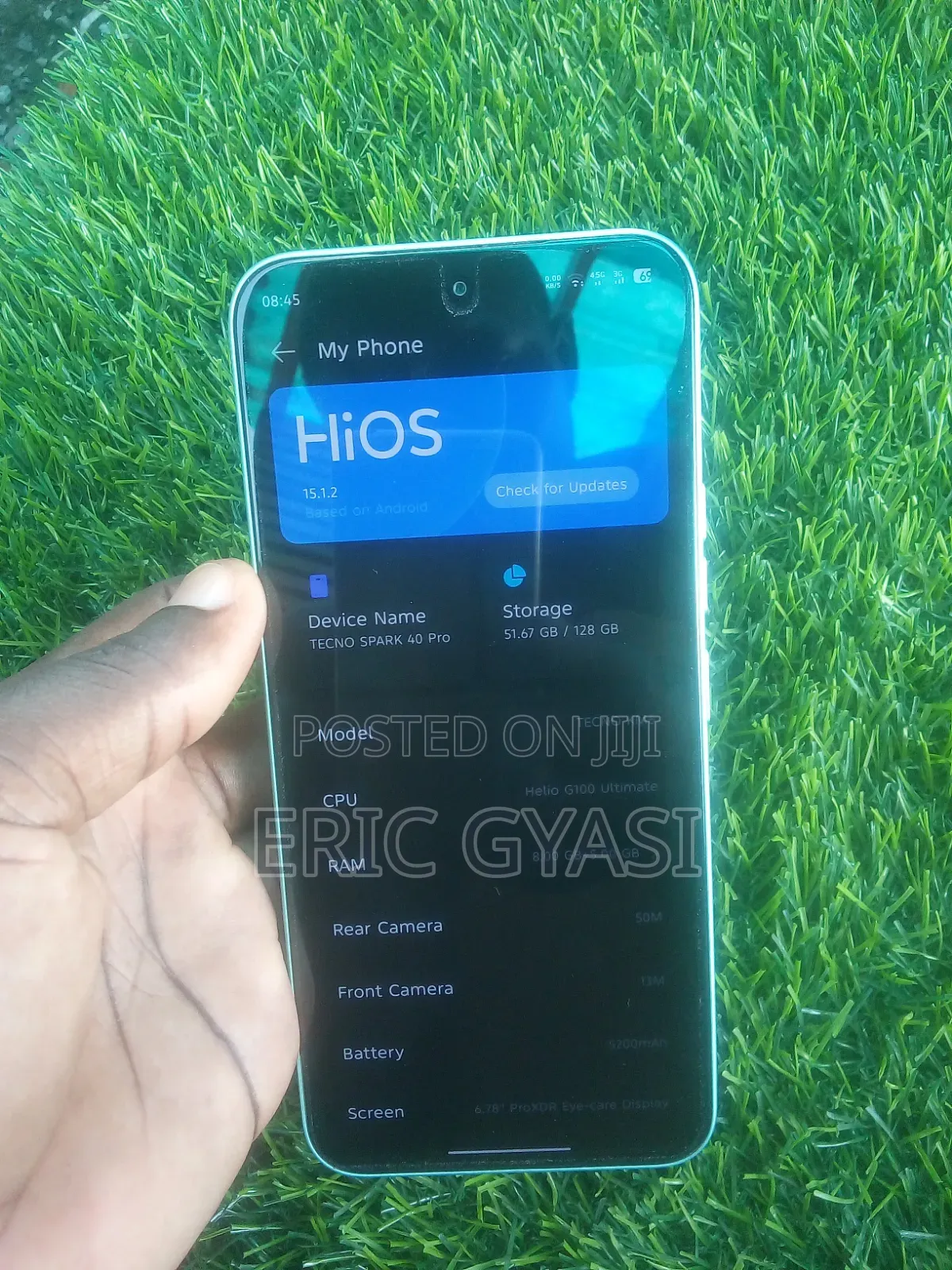 Tecno Spark 40 Pro 128 GB Green