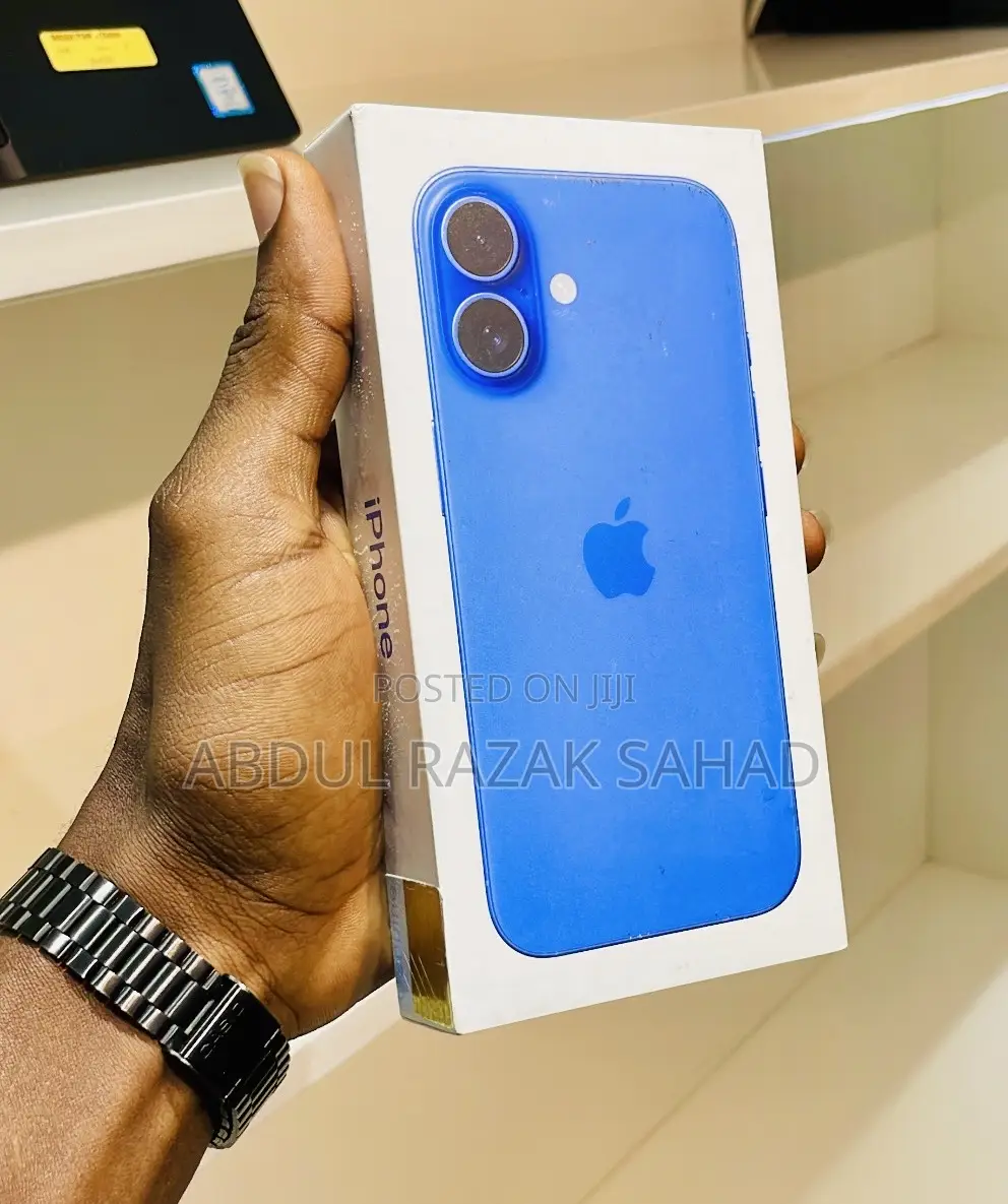 New Apple iPhone 16 128 GB Blue