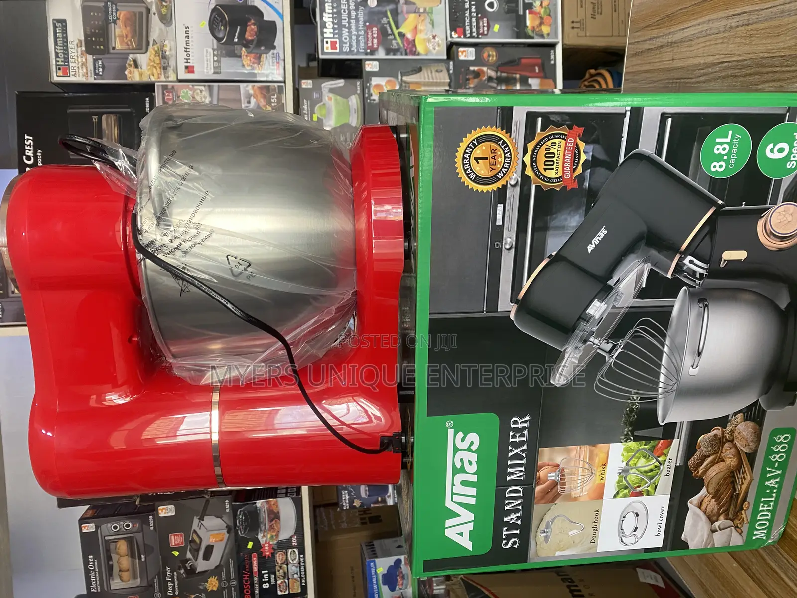 Avinas 8.8l Stand Mixer 1800w ( Free Delivery)