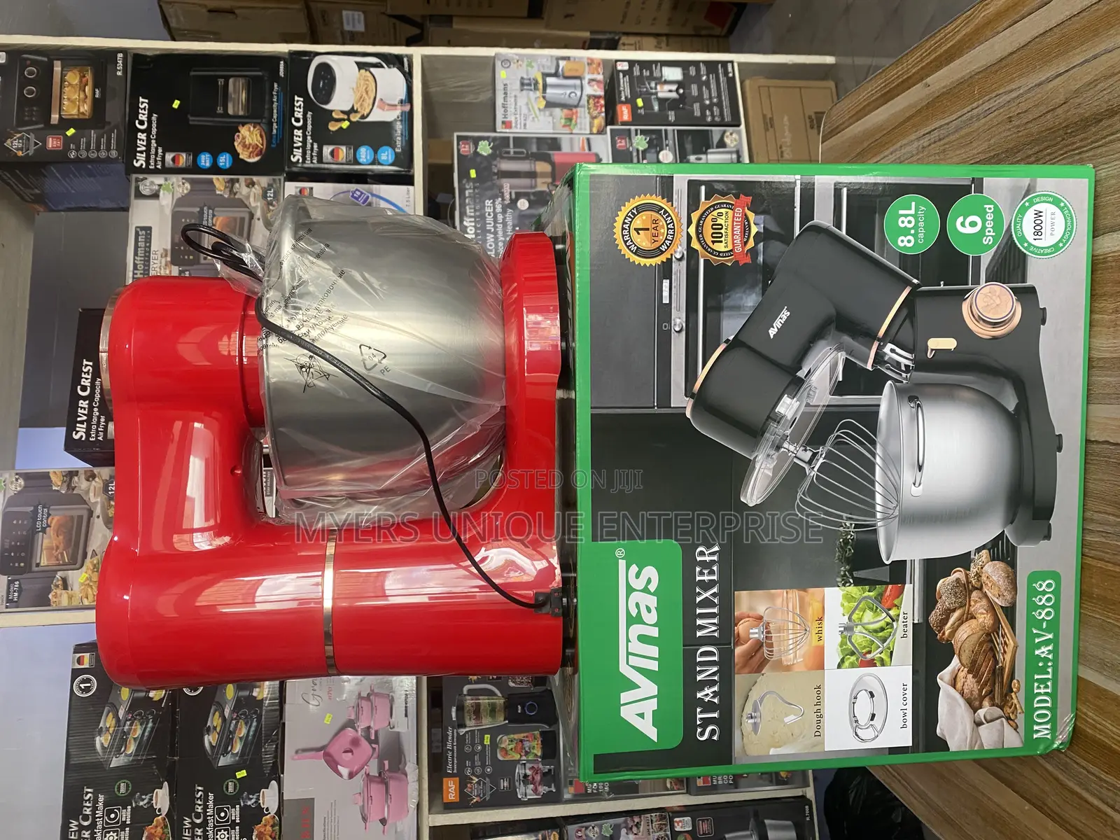 Stand Mixer 8.8l With Dough Hook ( Delivery Is Free)