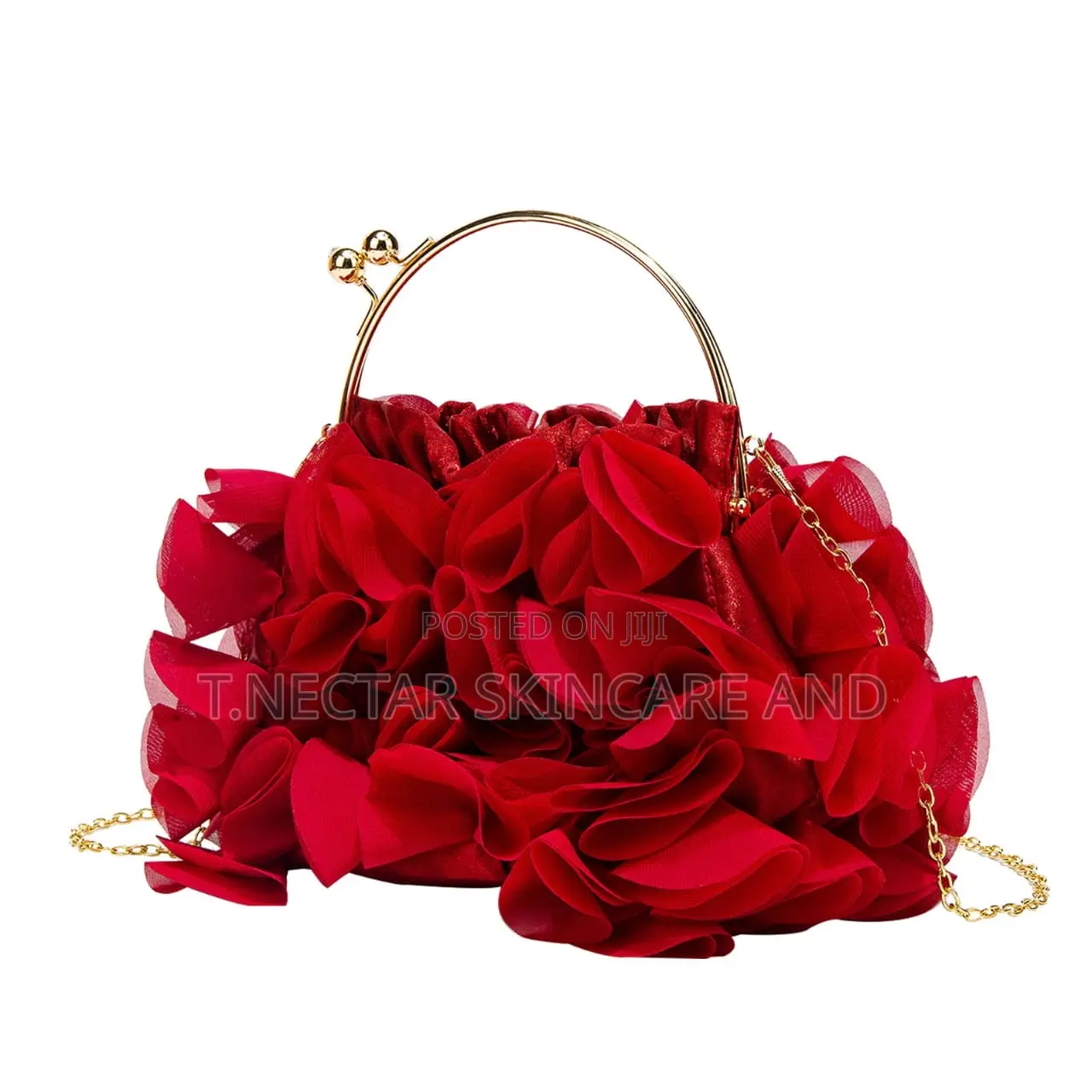 Flower Material Handbag