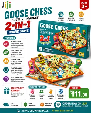  Goose Chess 2-in-1 Board Game – Fun Family Game for Kids
