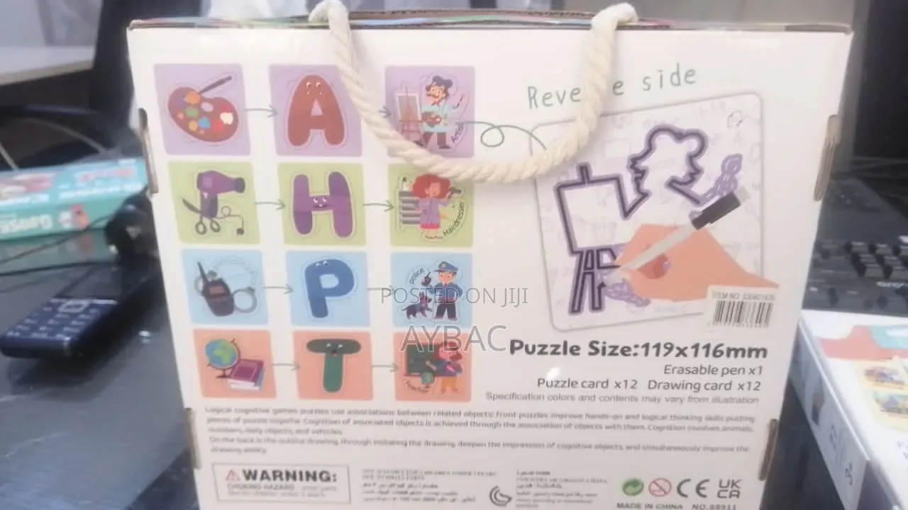 Logical Cognition Learning Puzzle for Kids