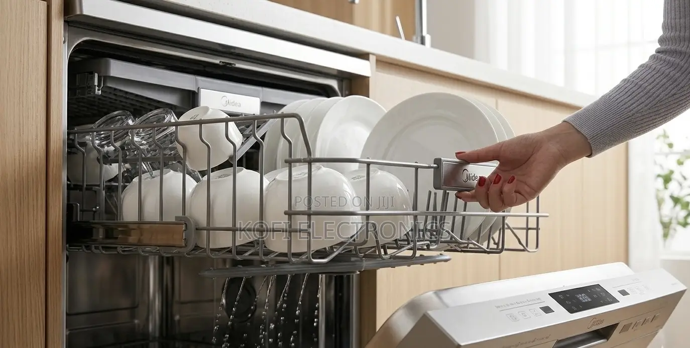 Midea 14 Place Setting Dishwasher Large Capacity Cleaning