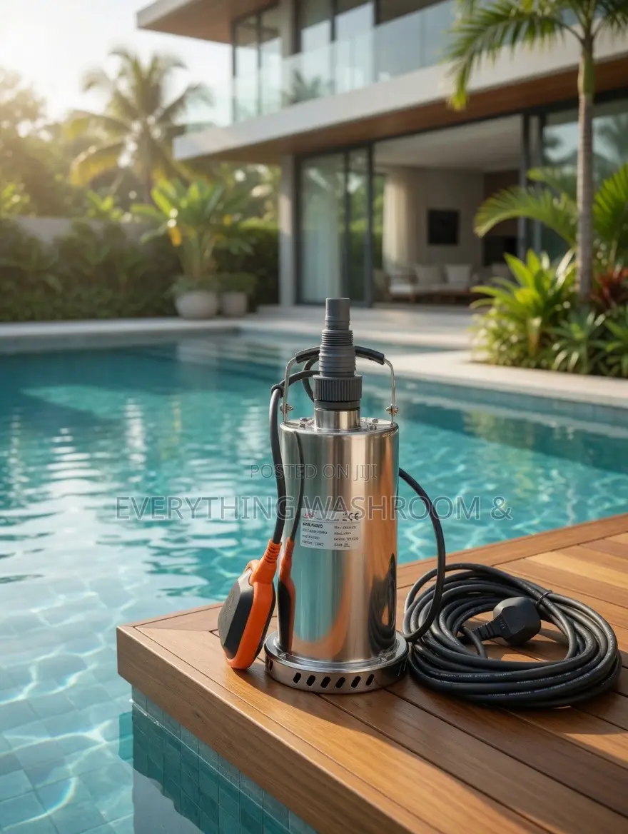 Leo 1.3hp Submersible Drainage Pump for Clean or Slightly Dirty Water