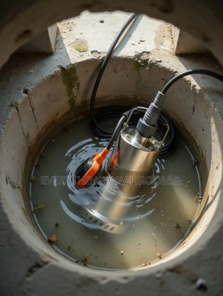 Leo 1.3hp Submersible Drainage Pump for Clean or Slightly Dirty Water