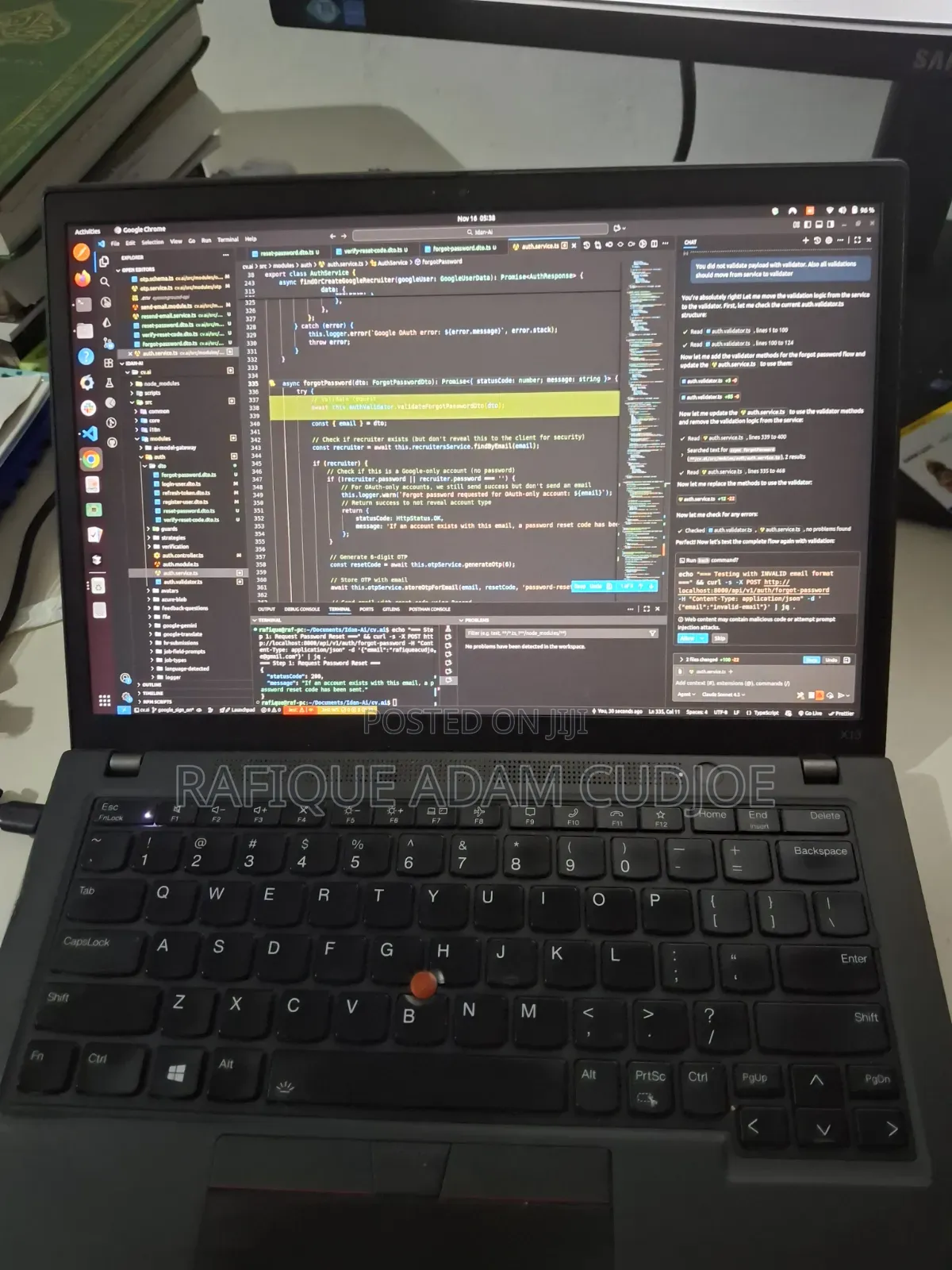 Laptop Lenovo ThinkPad X13 Gen 2 16GB Intel SSD 256GB