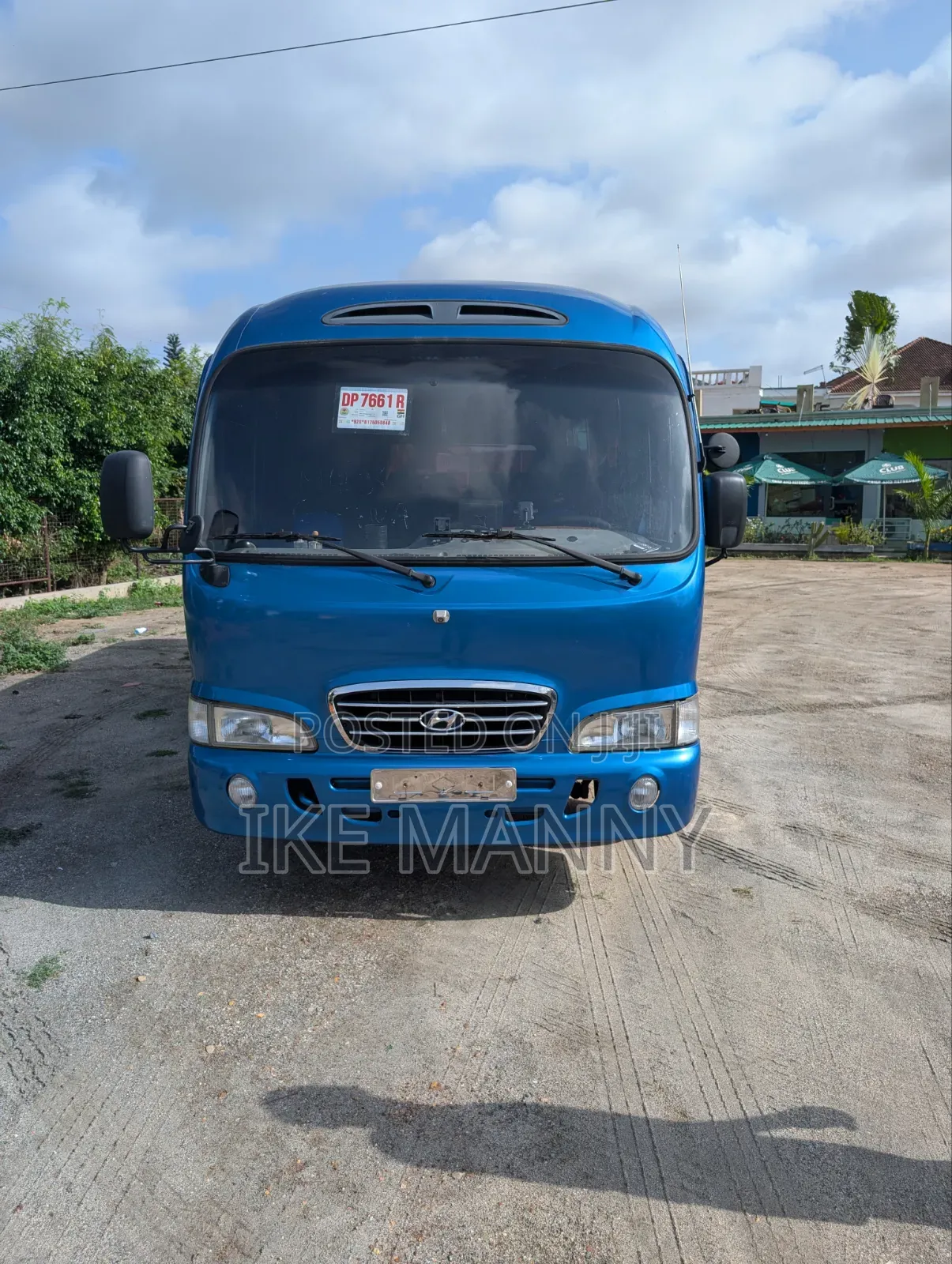 Hyundai County 2016 Blue