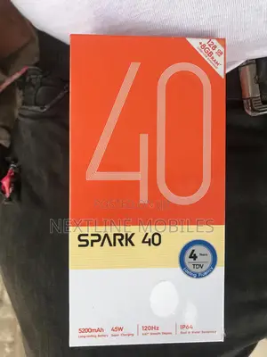 New Tecno Spark 40 256 GB Black