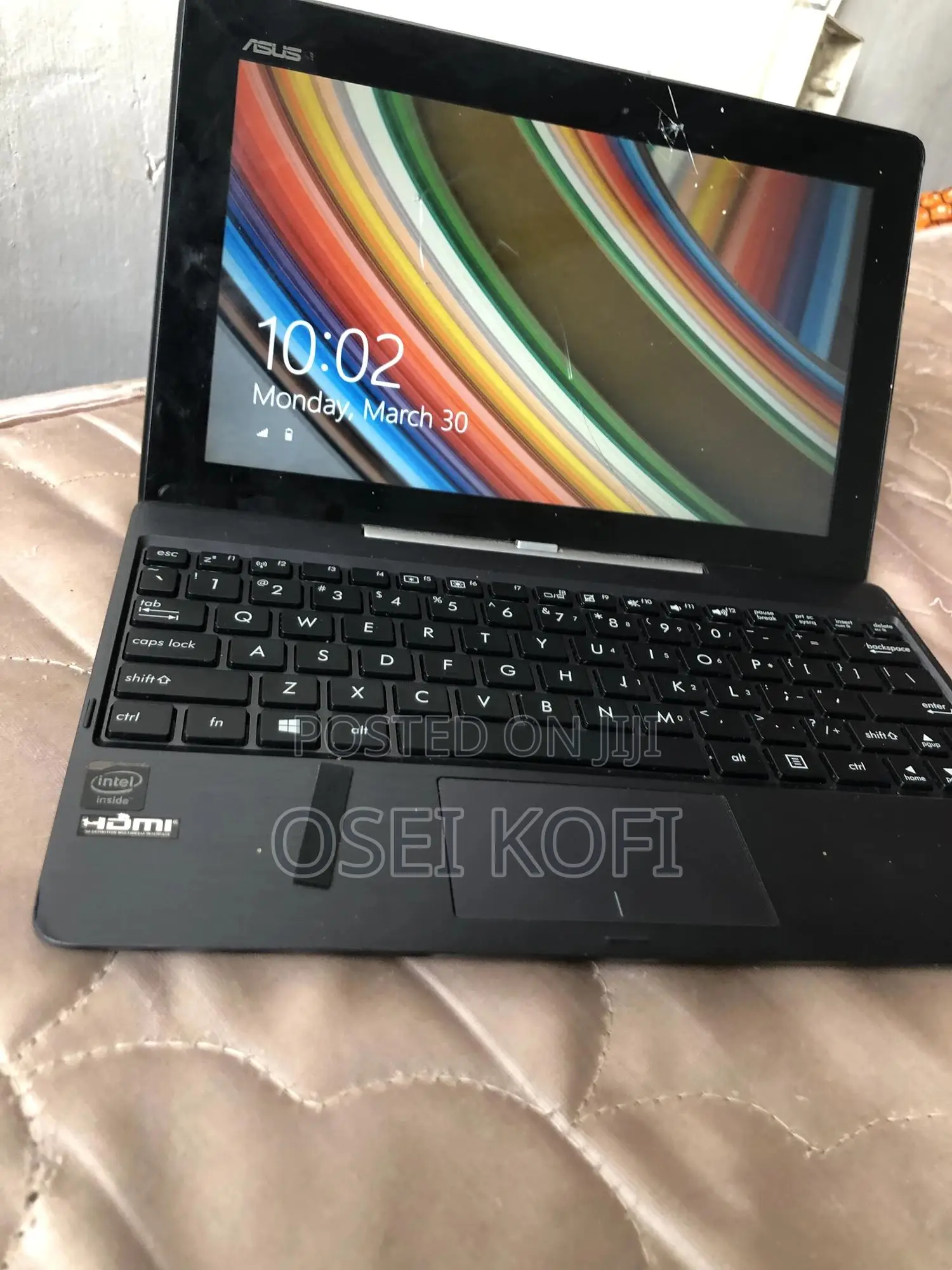 Laptop Asus T100 2GB Intel HDD 60GB