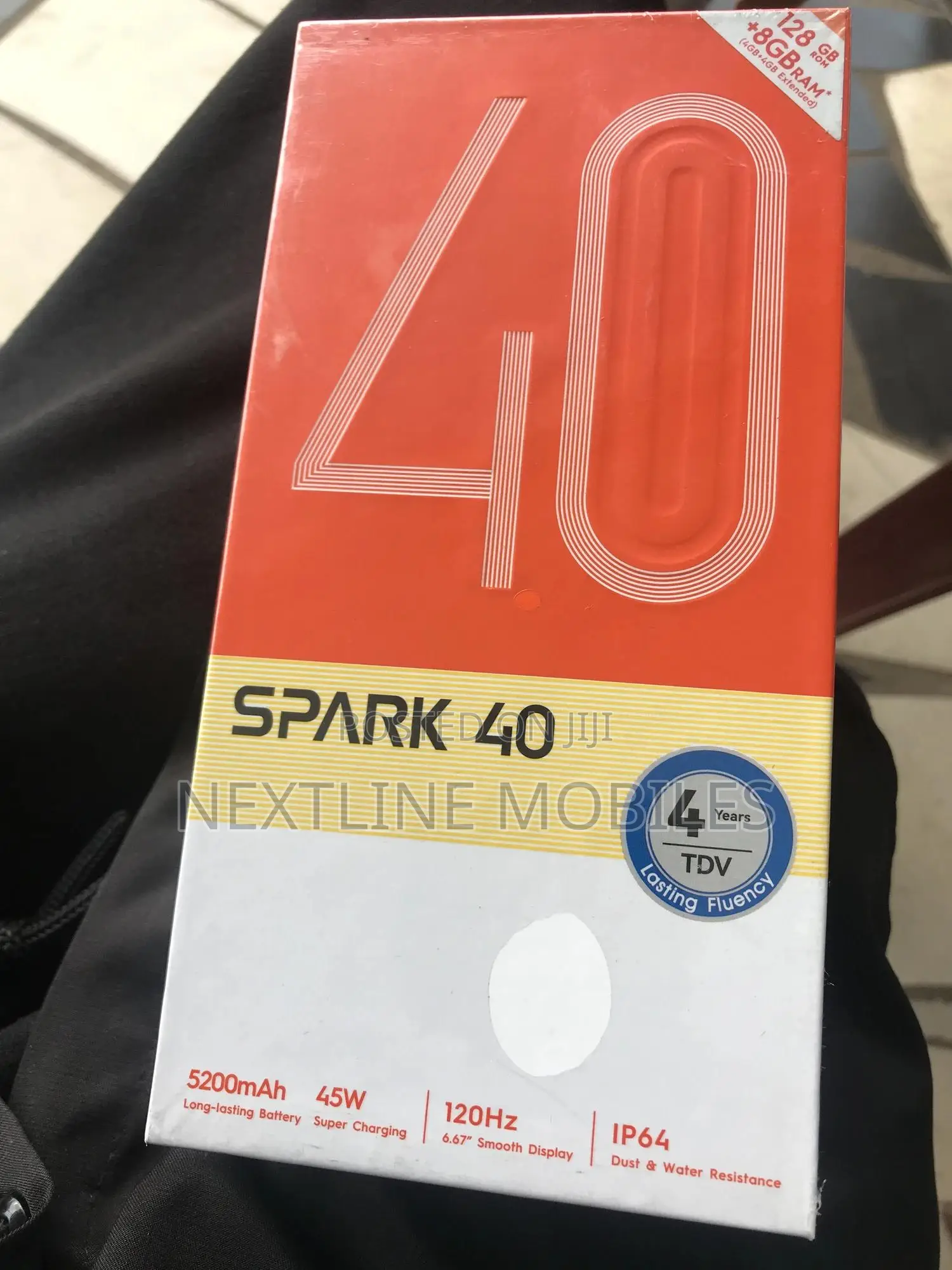 New Tecno Spark 40 256 GB Blue