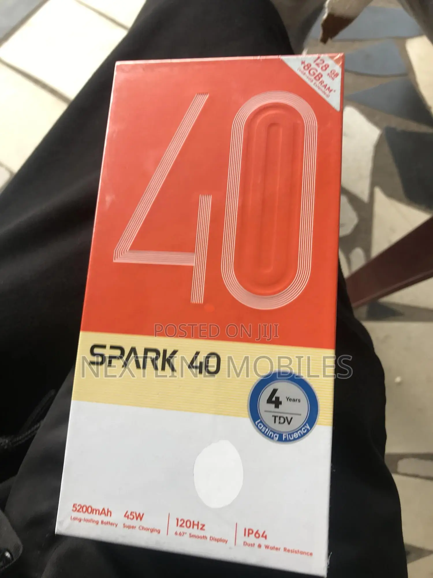 New Tecno Spark 40 256 GB Blue